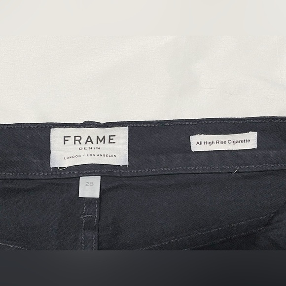 Frame Ali High Rise Cigarette Jeans - Picture 7 of 15